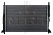 NRF 509527 Охолоджувач води 509527 nrf ford cougar mondeo і
