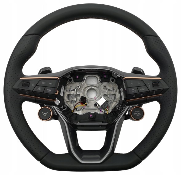 Cupra OE 5FF419091C, DWP542903OE Спортивне мультифункціональне кермо зі шкіри Cupra Terramar 5FF419091C