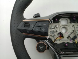 Cupra OE 5FF419091C, DWP542903OE Спортивне мультифункціональне кермо зі шкіри Cupra Terramar 5FF419091C