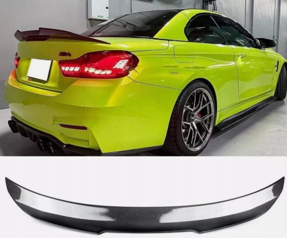 Китай 635896586 СПОЙЛЕР ЛЬОТКА НАКЛАДКА НА ЛЮК СПОЙЛЕР КРИЛО PSM BMW F33 F83 CARBON