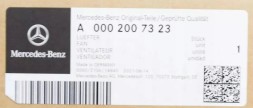Mercedes-Benz OE A0002007323 Mercedes спринтер 906 907 w639 вентилятор