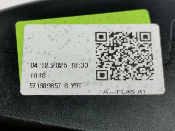 Volkswagen OE 571809857B, DWP571809857BOE Кришка заливної горловини паливного бака VW Tiguan III 571809857B LY9T Нова оригінальна