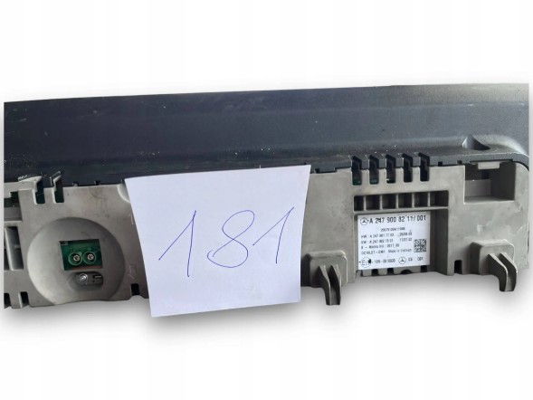 Mercedes-Benz OE NR181 MERCEDES W177 W247 ЛІЧИЛЬНИК ГОДИННИК A2479008211 #181 !M