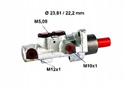 Metelli PRO/05-0518 MET Гальмівний насос bmw 320-330 e46 99- metelli + асистент зіткнення #34