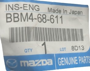Mazda OE Ізолятор моторного відсіку - Mazda 3 BL BBM468611