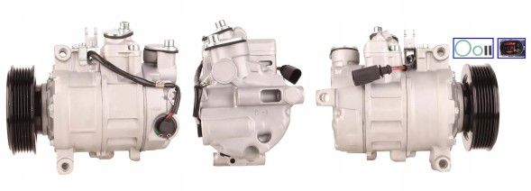 Lucas ACP376 Компресор кондиціонера chrysler voyager iv 2.5d/2.8d 02.00-12.08
