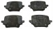 Volkswagen OE 3WA698451, DWP535483OE Гальмівні колодки задні vw tayron tiguan passat b9 3wa698451 новий оригінальний