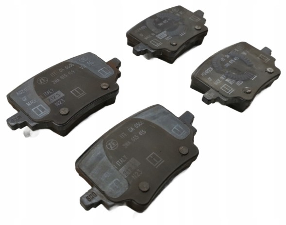 Volkswagen OE 3WA698451, DWP535483OE Гальмівні колодки задні vw tayron tiguan passat b9 3wa698451 новий оригінальний