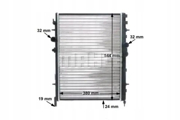 Mahle CR 515 000S Охолоджувач води cr 515 000s mahle