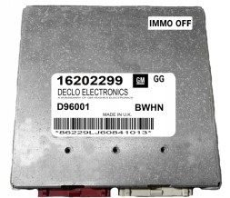 Opel OE 16202299 BWHNIMMO OFF КОМП'ЮТЕР ECU OPEL 2.0 16202299 BWHN IMMO OFF