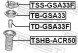 TB GSA33 FEBEST Підшипник опори амортизатора
