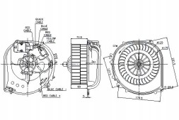 Nissens 87100 NIS/ZS Піддувалка mercedes s (c140) s (w140) 2.8-6.0 02.91-