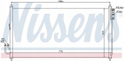 Nissens 86220449 NIS Охолоджувач кондиціонера - nissens 94907