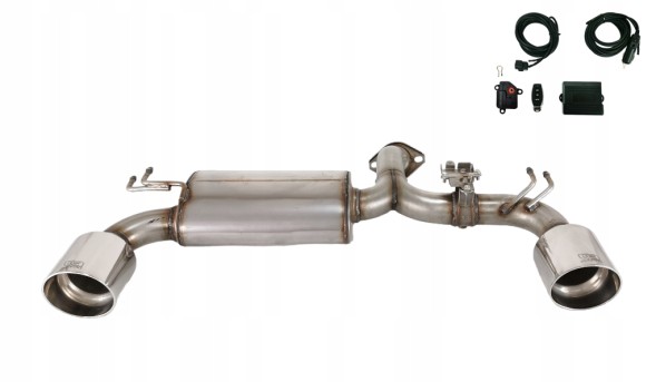 Китай ULT-TN-8537 Глушник ULTER MITSUBISHI Lancer EVO X 2007-2015 SEDAN 2.0 217kW