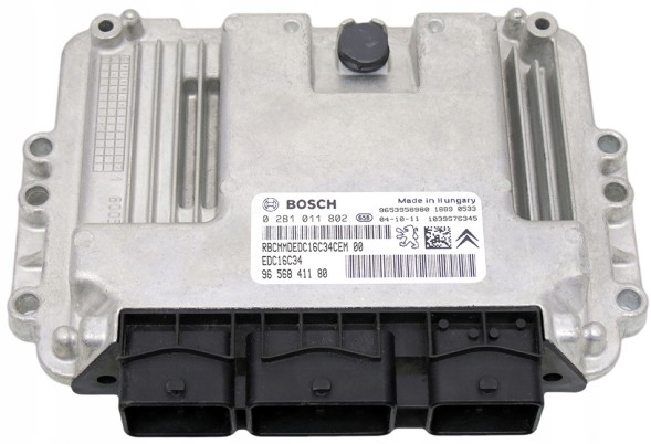 OE 96 568 411 80 0 281 011 802 Блок керування двигуном (ECU) CITROEN XSARA PICASSO 1.6 9656841180 0281011802