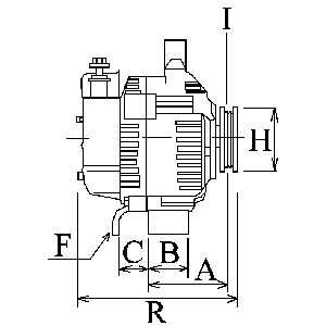 F032111623 HC CARGO Генератор