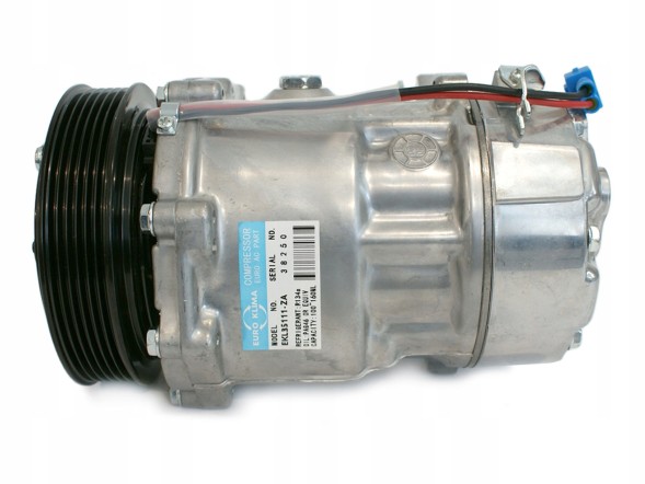 EURO KLIMA EKL35111-ZA / 240325 / 67547 / 68547 / 699161 / 699661 / 7D0820805C / 7D0820805G / 7D0820805H / 7D0820805K / 8600103 / 8FK351127-431 / CO-2092C КОМПРЕСОР КОНДИЦІОНЕРА VW 7D0820805C 7D0820805G 7D0820805K 8FK351127-431