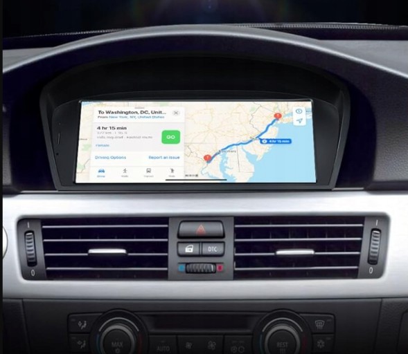 Китай EKRAN ANDROID 14 MTK 8GB RAM ЕКРАН З РАДІО ANDROID 13, 8GB RAM, MTK, ДЛЯ BMW E60 E61 E90 E91 E92 E93, СИСТЕМА CIC