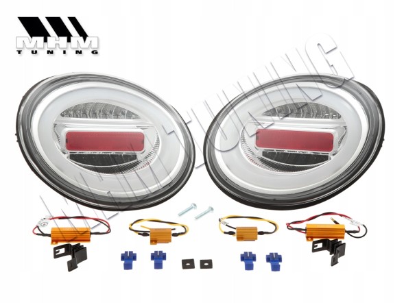 Junyan 950191AE mhm Задні ліхтарі к-кт Full Led Bar Neon Tuning VW New Beetle 1c 98-05 z24