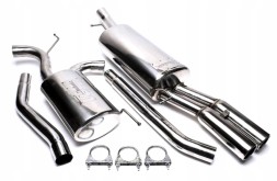 TA-Technix EVOA6AE276-3 Спортивна вихлопна система 2x76мм CATBACK TA TECHNIX AUDI A6 C5 4B2/4B5