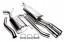 TA-Technix EVOA6AE276-3 Спортивна вихлопна система 2x76мм CATBACK TA TECHNIX AUDI A6 C5 4B2/4B5