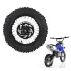 AD BRAKE B0F5P63SCZ ЗАДНЄ КОЛЕСО ДЛЯ ДИТЯЧОГО МОТОЦИКЛУ 12 ДЮЙМІВ 80/100 12 ВІСЬ 15ММ APOLLO SSR для дому