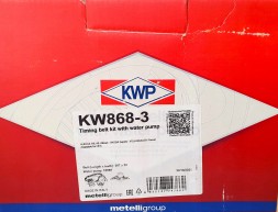 KWP KW868-3 Насос води + комплект ременя ГРМ