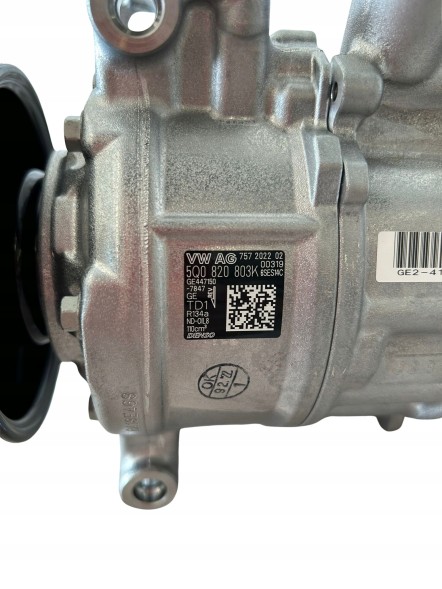 Volkswagen OE 5Q0820803K 5Q0 820 803 K glp Компресор кондиціонера Golf Octavia 5Q0820803K