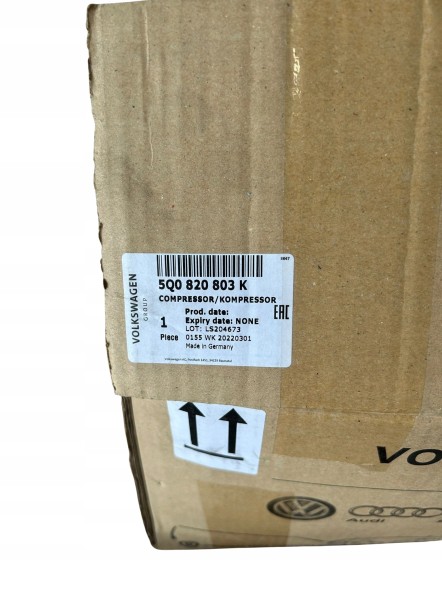 Volkswagen OE 5Q0820803K 5Q0 820 803 K glp Компресор кондиціонера Golf Octavia 5Q0820803K