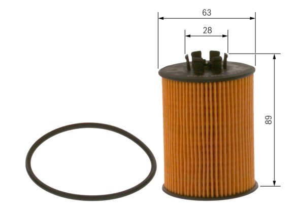F026407015 BOSCH Фільтр оливи