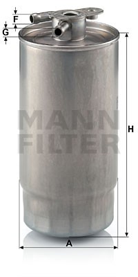 WK 841 1 MANN FILTER Фільтр палива