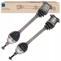 Euro Driveshafts abc-07.10/25 ПІВОСІ ЛІВА + ПРАВА AUDI A6 C6 4F 3.0 TDI Quattro 2.7 TDI 2.8 TFSI АВТОМАТ