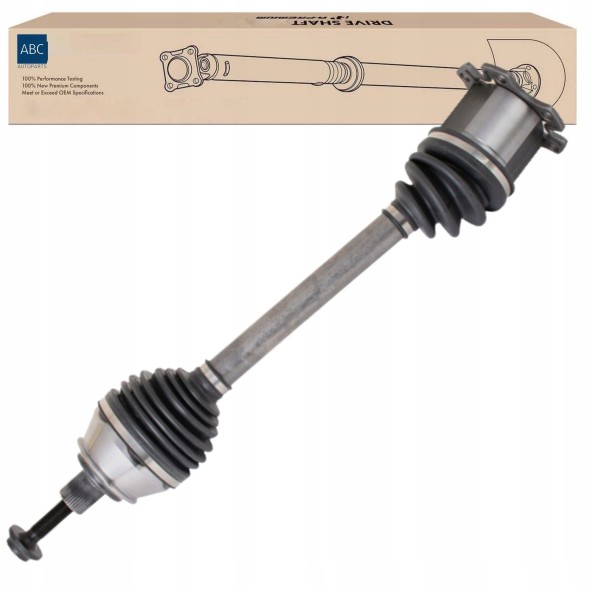 Euro Driveshafts abc-07.10/25 ПІВОСІ ЛІВА + ПРАВА AUDI A6 C6 4F 3.0 TDI Quattro 2.7 TDI 2.8 TFSI АВТОМАТ