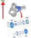 Ford OE JX6P-7L010-GB3JA6 JX6Z7213GA ГОЛОВКА ПЕРЕМИКАННЯ ПЕРЕДАЧ DCT7 6F15 FORD FOCUS 2018- 2304490 _ JX6P-7L010-GB3JA6