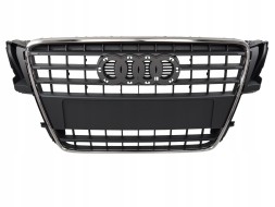PA 8T0853651E 1QP РЕШІТКА-ОБМАНКА GRILL AUDI A5 8T0 2007 2008 2009 2010 2011 СІРА З ХРОМОМ