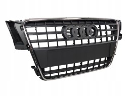PA 8T0853651E 1QP РЕШІТКА-ОБМАНКА GRILL AUDI A5 8T0 2007 2008 2009 2010 2011 СІРА З ХРОМОМ