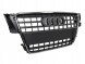PA 8T0853651E 1QP РЕШІТКА-ОБМАНКА GRILL AUDI A5 8T0 2007 2008 2009 2010 2011 СІРА З ХРОМОМ