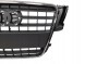 PA 8T0853651E 1QP РЕШІТКА-ОБМАНКА GRILL AUDI A5 8T0 2007 2008 2009 2010 2011 СІРА З ХРОМОМ