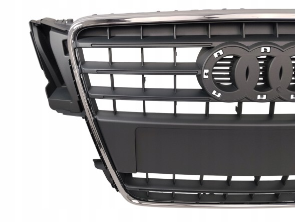 PA 8T0853651E 1QP РЕШІТКА-ОБМАНКА GRILL AUDI A5 8T0 2007 2008 2009 2010 2011 СІРА З ХРОМОМ