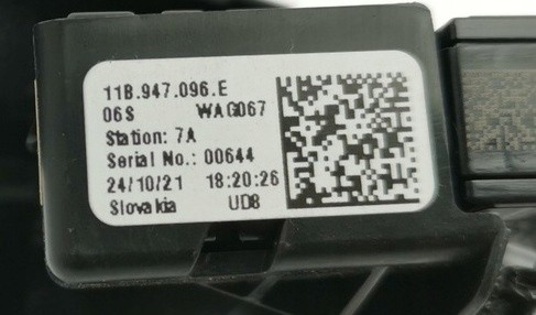 Volkswagen OE 11B858416AP, DWP529007OE ДЕКОРАТИВНА НАКЛАДКА КОНСОЛІ БЛЕНДА VW ID.4 ID4 11B858416AP НОВА ОРИГІНАЛ