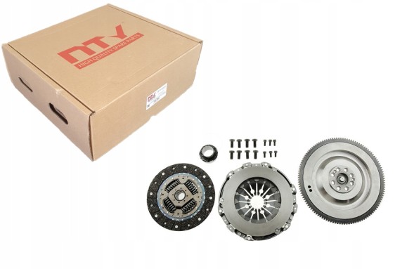 NTY  Комплект зчеплення з одномасовим колесом bmw 316d 318d e90 e91 116d 118d