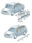 Volkswagen OE Накладки декоративні чорні сатинові ліві VAG OE 3B9853709CB41 Нові оригінальні