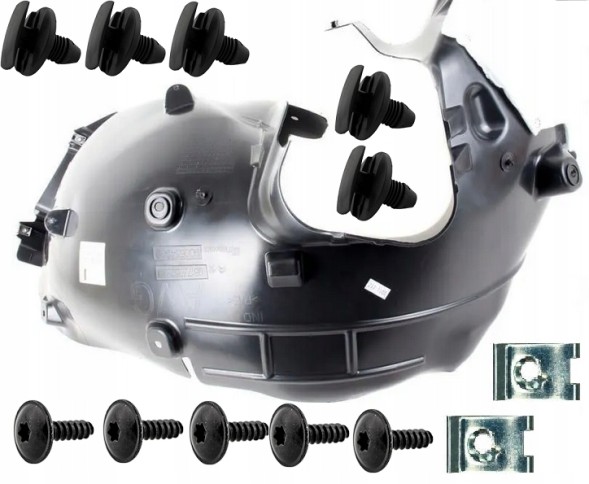 Polcar 23C2FL1X CITROEN C4 C4/e 2020- підкрилок передній ЛІВИЙ, кріплення