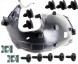 Polcar 23C2FL1X CITROEN C4 C4/e 2020- підкрилок передній ЛІВИЙ, кріплення