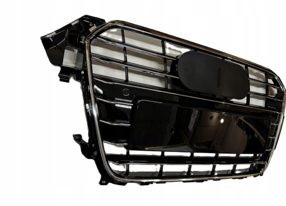Китай GRILL ATRAPA AUDI A4 B8 LIFT 2011 - 2015 S-LINE Z CHROMAMI BEZ PDC Муляж решітки радіатора чорний глянцевий хром без PDC для Audi A4 B8