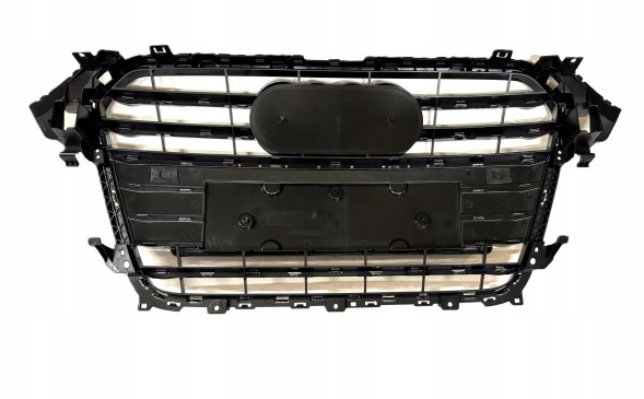 Китай GRILL ATRAPA AUDI A4 B8 LIFT 2011 - 2015 S-LINE Z CHROMAMI BEZ PDC Муляж решітки радіатора чорний глянцевий хром без PDC для Audi A4 B8