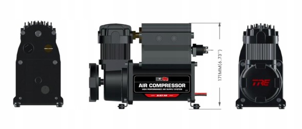 Китай TR-LAC-003 TRE компресор для блокування та шин 150 PSI 65л/хв CKMA12 GEN 3
