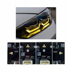Китай DRL 4/M3/M4 G22/G23/G80/G82 LED CSL YELLOW DRL модулі для BMW 4 G22/G23, i4 G26, M3 G80, M4 G82 LED, KPL.