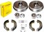 ATM Mikoda ALL4521 Підшипник кулачкових барабанів RENAULT MEGANE I 1996-2003 хетчбек седан без ABS