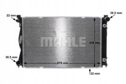 Mahle CR 842 000S Охолоджувач води cr 842 000s mahle